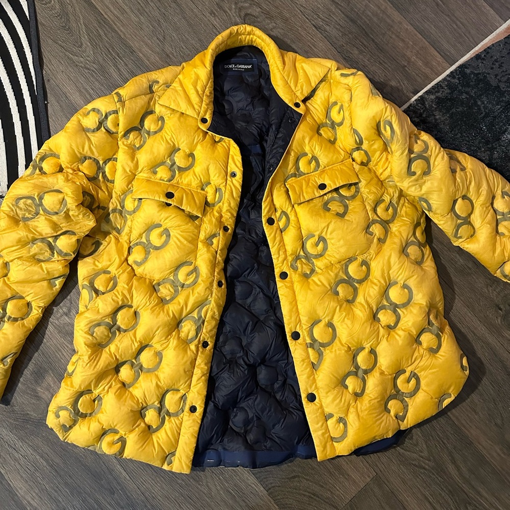 Dolce & Gabbana Men’s Coat (Yellow)